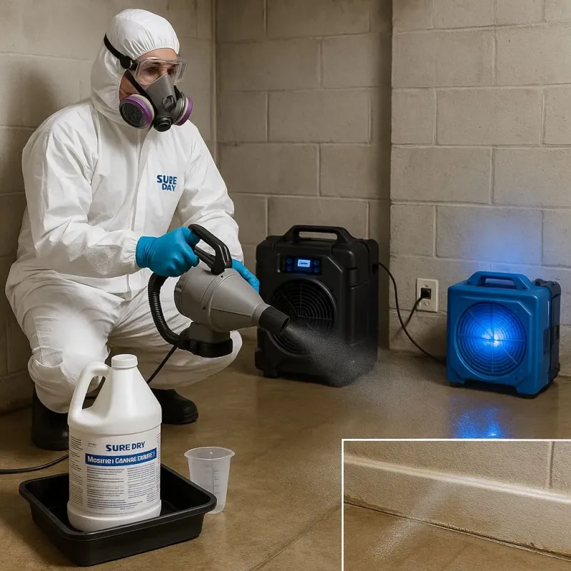 Sanitization and Odor Removal process in Highland Heights, KY