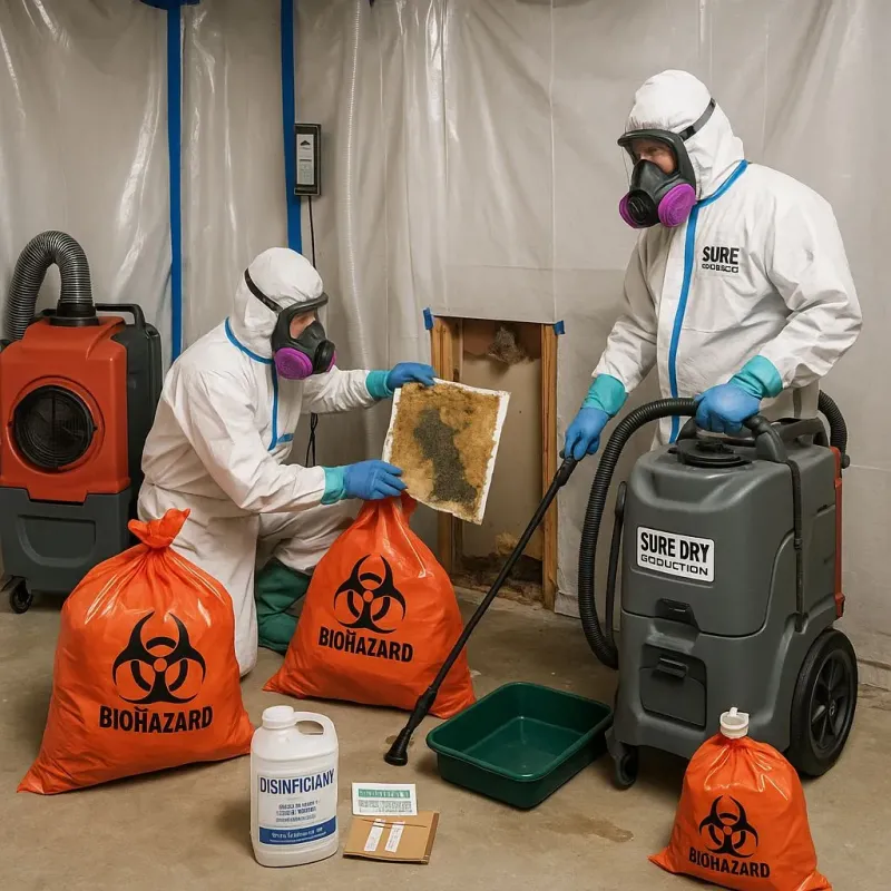 Contaminated Water Handling Protocols process in Highland Heights, KY