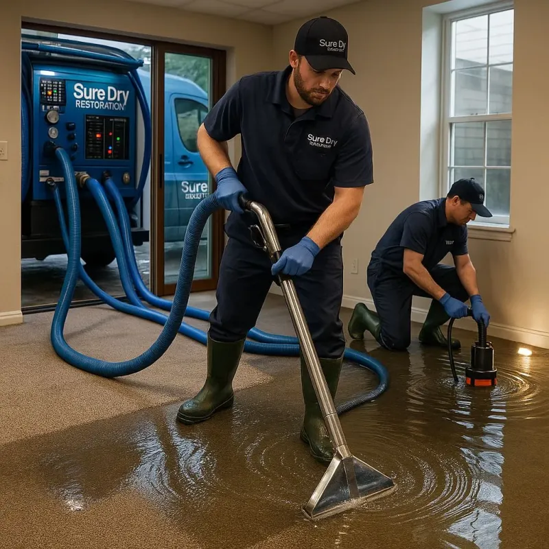Water Extraction and Removal process in Highland Heights, KY